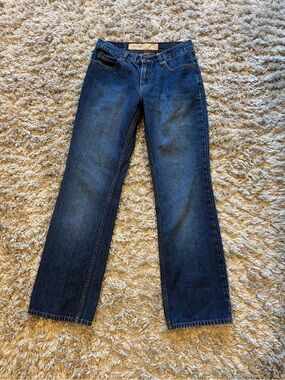 Eddie Bauer Bootcut Jeans - Deep Blue Wash